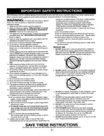 Preview for 4 page of Panasonic NN-S932 Operating Instructions Manual