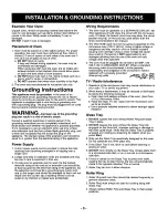 Preview for 5 page of Panasonic NN-S932 Operating Instructions Manual