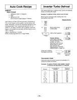 Preview for 15 page of Panasonic NN-S932 Operating Instructions Manual