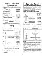 Preview for 29 page of Panasonic NN-S932 Operating Instructions Manual