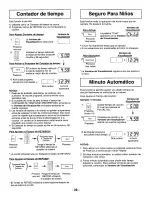 Preview for 30 page of Panasonic NN-S932 Operating Instructions Manual