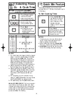 Preview for 13 page of Panasonic NN-S934WF Operating Instructions Manual