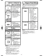 Preview for 12 page of Panasonic NN-S935 (Spanish) Instrucciones De Operación