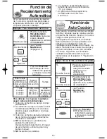 Preview for 17 page of Panasonic NN-S935 (Spanish) Instrucciones De Operación