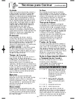 Preview for 23 page of Panasonic NN-S935 (Spanish) Instrucciones De Operación