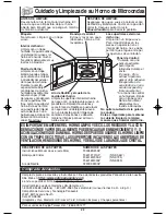 Preview for 24 page of Panasonic NN-S935 (Spanish) Instrucciones De Operación