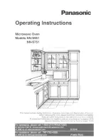 Panasonic NN-S951WF Operating Instructions Manual preview