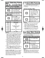 Preview for 14 page of Panasonic NN-S954 Operating Instructions Manual