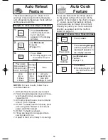 Preview for 18 page of Panasonic NN-S954 Operating Instructions Manual