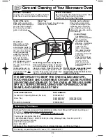 Preview for 26 page of Panasonic NN-S954 Operating Instructions Manual