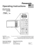 Preview for 1 page of Panasonic NN-S960BA Quick Setup Manual