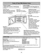 Preview for 8 page of Panasonic NN-S960BA Quick Setup Manual