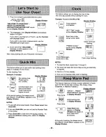 Preview for 10 page of Panasonic NN-S960BA Quick Setup Manual