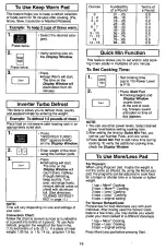 Preview for 12 page of Panasonic NN-S962 Operating Instructions Manual