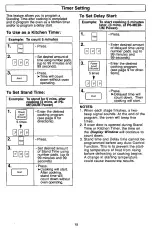 Preview for 17 page of Panasonic NN-S962 Operating Instructions Manual