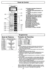 Preview for 29 page of Panasonic NN-S962 Operating Instructions Manual