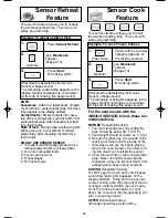 Preview for 18 page of Panasonic NN-S963WF Operating Instructions Manual