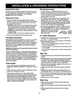 Preview for 5 page of Panasonic NN-S980 Operating Instructions Manual