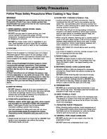 Preview for 6 page of Panasonic NN-S980 Operating Instructions Manual