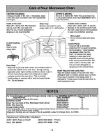 Preview for 8 page of Panasonic NN-S980 Operating Instructions Manual