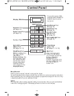 Preview for 12 page of Panasonic NN-SA631B Operating Instructions Manual