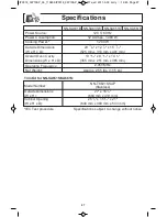 Preview for 29 page of Panasonic NN-SA631B Operating Instructions Manual