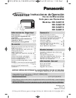 Preview for 31 page of Panasonic NN-SA631B Operating Instructions Manual