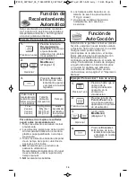 Preview for 48 page of Panasonic NN-SA631B Operating Instructions Manual