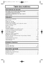 Предварительный просмотр 36 страницы Panasonic NN-SA670S Operating Instructions Manual