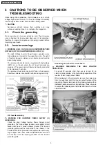 Preview for 8 page of Panasonic NN-SA768W Service Manual