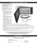 Preview for 18 page of Panasonic NN-SB55 Owner'S Manual