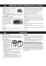 Preview for 6 page of Panasonic NN-SB636B Owner'S Manual