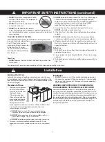 Preview for 6 page of Panasonic NN-SB658S Owner'S Manual