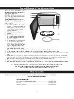 Preview for 18 page of Panasonic NN-SC668S Owner'S Manual