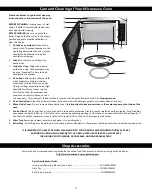 Preview for 20 page of Panasonic NN-SC669S Owner'S Manual