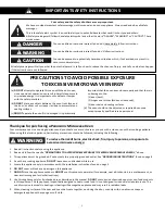 Preview for 4 page of Panasonic NN-SC678S Owner'S Manual