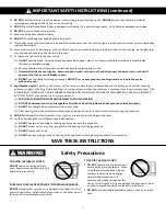 Preview for 5 page of Panasonic NN-SC678S Owner'S Manual