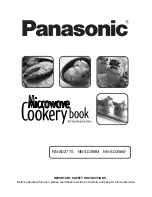 Preview for 1 page of Panasonic NN-SD258W Cookery Book & Operating Instructions