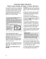 Preview for 5 page of Panasonic NN-SD258W Cookery Book & Operating Instructions