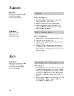 Preview for 39 page of Panasonic NN-SD258W Cookery Book & Operating Instructions