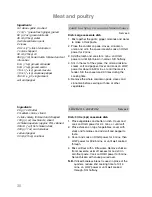 Preview for 32 page of Panasonic NN-SD259W Operating Instructions And Cookery Book