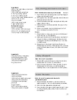 Preview for 37 page of Panasonic NN-SD259W Operating Instructions And Cookery Book