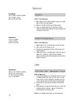 Preview for 38 page of Panasonic NN-SD259W Operating Instructions And Cookery Book