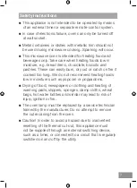 Preview for 7 page of Panasonic NN-SD25HB Operating Instructions Manual