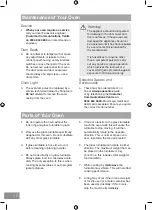 Preview for 12 page of Panasonic NN-SD25HB Operating Instructions Manual