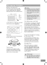 Preview for 17 page of Panasonic NN-SD25HB Operating Instructions Manual