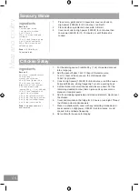 Preview for 46 page of Panasonic NN-SD25HB Operating Instructions Manual