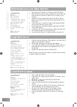 Preview for 48 page of Panasonic NN-SD25HB Operating Instructions Manual