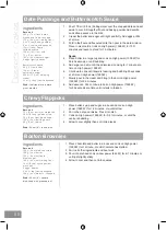 Preview for 50 page of Panasonic NN-SD25HB Operating Instructions Manual