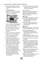 Предварительный просмотр 6 страницы Panasonic NN-SD26KS Operating Instructions Manual